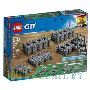 Конструктор LEGO City 60205 Рельсы